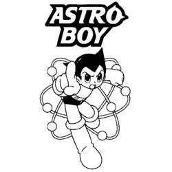 Página para colorir: Astroboy (desenhos animados) #45362 - Páginas para Colorir Imprimíveis Gratuitamente