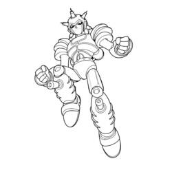 Página para colorir: Astroboy (desenhos animados) #45365 - Páginas para Colorir Imprimíveis Gratuitamente