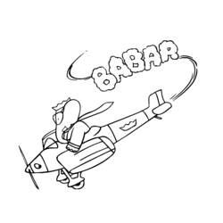Página para colorir: babar (desenhos animados) #27901 - Páginas para Colorir Imprimíveis Gratuitamente
