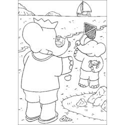 Página para colorir: babar (desenhos animados) #28139 - Páginas para Colorir Imprimíveis Gratuitamente