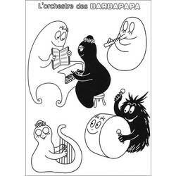 Página para colorir: Barbapapa (desenhos animados) #36462 - Páginas para Colorir Imprimíveis Gratuitamente