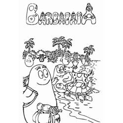 Página para colorir: Barbapapa (desenhos animados) #36486 - Páginas para Colorir Imprimíveis Gratuitamente