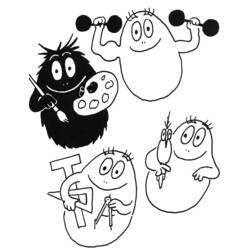 Página para colorir: Barbapapa (desenhos animados) #36510 - Páginas para Colorir Imprimíveis Gratuitamente