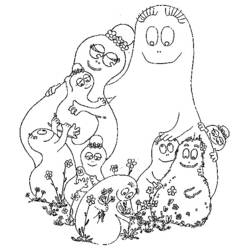 Página para colorir: Barbapapa (desenhos animados) #36551 - Páginas para Colorir Imprimíveis Gratuitamente