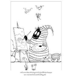 Página para colorir: Barbapapa (desenhos animados) #36593 - Páginas para Colorir Imprimíveis Gratuitamente