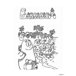 Página para colorir: Barbapapa (desenhos animados) #36606 - Páginas para Colorir Imprimíveis Gratuitamente