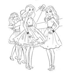 Página para colorir: Barbie (desenhos animados) #27539 - Páginas para Colorir Imprimíveis Gratuitamente