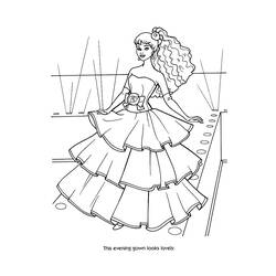 Página para colorir: Barbie (desenhos animados) #27546 - Páginas para Colorir Imprimíveis Gratuitamente
