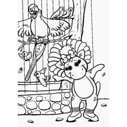 Página para colorir: Barney e seus amigos (desenhos animados) #40921 - Páginas para Colorir Imprimíveis Gratuitamente