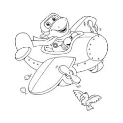 Página para colorir: Barney e seus amigos (desenhos animados) #41000 - Páginas para Colorir Imprimíveis Gratuitamente