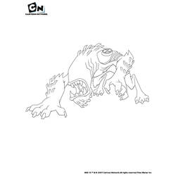 Página para colorir: Ben 10 (desenhos animados) #40511 - Páginas para Colorir Imprimíveis Gratuitamente