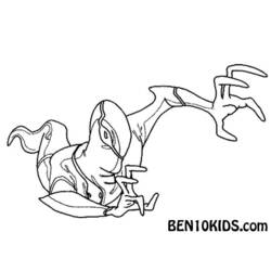 Página para colorir: Ben 10 (desenhos animados) #40512 - Páginas para Colorir Imprimíveis Gratuitamente