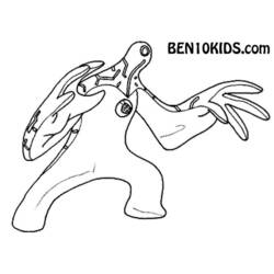 Página para colorir: Ben 10 (desenhos animados) #40543 - Páginas para Colorir Imprimíveis Gratuitamente