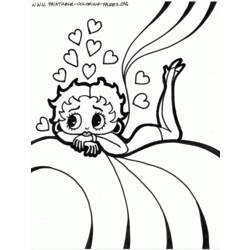 Página para colorir: Betty Boop (desenhos animados) #25937 - Páginas para Colorir Imprimíveis Gratuitamente