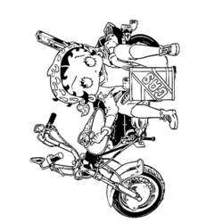 Página para colorir: Betty Boop (desenhos animados) #25943 - Páginas para Colorir Imprimíveis Gratuitamente