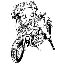 Página para colorir: Betty Boop (desenhos animados) #25972 - Páginas para Colorir Imprimíveis Gratuitamente