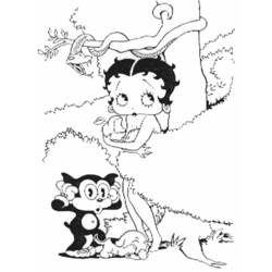 Página para colorir: Betty Boop (desenhos animados) #26041 - Páginas para Colorir Imprimíveis Gratuitamente