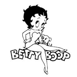 Página para colorir: Betty Boop (desenhos animados) #26047 - Páginas para Colorir Imprimíveis Gratuitamente