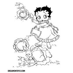 Página para colorir: Betty Boop (desenhos animados) #26053 - Páginas para Colorir Imprimíveis Gratuitamente