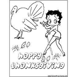 Página para colorir: Betty Boop (desenhos animados) #26065 - Páginas para Colorir Imprimíveis Gratuitamente