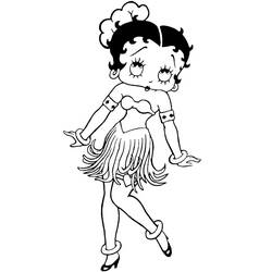 Página para colorir: Betty Boop (desenhos animados) #26070 - Páginas para Colorir Imprimíveis Gratuitamente
