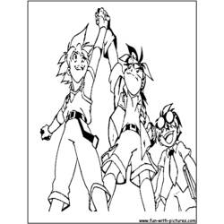 Página para colorir: beyblade (desenhos animados) #46911 - Páginas para Colorir Imprimíveis Gratuitamente