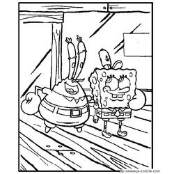 Página para colorir: bob esponja (desenhos animados) #33384 - Páginas para Colorir Imprimíveis Gratuitamente