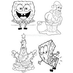 Página para colorir: bob esponja (desenhos animados) #33391 - Páginas para Colorir Imprimíveis Gratuitamente