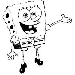 Página para colorir: bob esponja (desenhos animados) #33409 - Páginas para Colorir Imprimíveis Gratuitamente