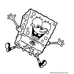 Página para colorir: bob esponja (desenhos animados) #33416 - Páginas para Colorir Imprimíveis Gratuitamente