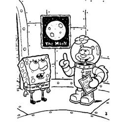 Página para colorir: bob esponja (desenhos animados) #33420 - Páginas para Colorir Imprimíveis Gratuitamente