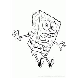 Página para colorir: bob esponja (desenhos animados) #33437 - Páginas para Colorir Imprimíveis Gratuitamente