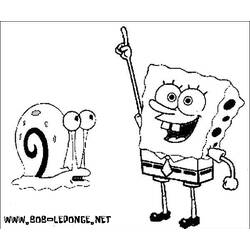 Página para colorir: bob esponja (desenhos animados) #33442 - Páginas para Colorir Imprimíveis Gratuitamente