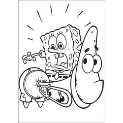 Página para colorir: bob esponja (desenhos animados) #33461 - Páginas para Colorir Imprimíveis Gratuitamente