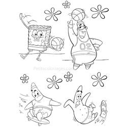 Página para colorir: bob esponja (desenhos animados) #33486 - Páginas para Colorir Imprimíveis Gratuitamente