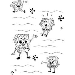 Página para colorir: bob esponja (desenhos animados) #33509 - Páginas para Colorir Imprimíveis Gratuitamente