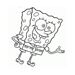 Página para colorir: bob esponja (desenhos animados) #33546 - Páginas para Colorir Imprimíveis Gratuitamente