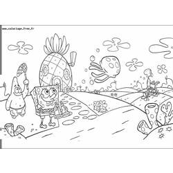 Página para colorir: bob esponja (desenhos animados) #33548 - Páginas para Colorir Imprimíveis Gratuitamente