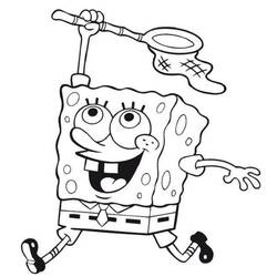 Página para colorir: bob esponja (desenhos animados) #33556 - Páginas para Colorir Imprimíveis Gratuitamente