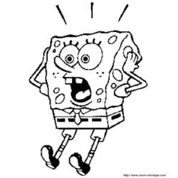 Página para colorir: bob esponja (desenhos animados) #33580 - Páginas para Colorir Imprimíveis Gratuitamente