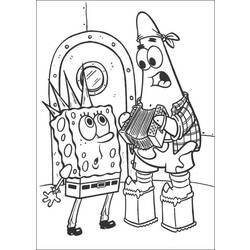 Página para colorir: bob esponja (desenhos animados) #33582 - Páginas para Colorir Imprimíveis Gratuitamente