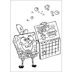 Página para colorir: bob esponja (desenhos animados) #33591 - Páginas para Colorir Imprimíveis Gratuitamente