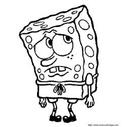 Página para colorir: bob esponja (desenhos animados) #33615 - Páginas para Colorir Imprimíveis Gratuitamente