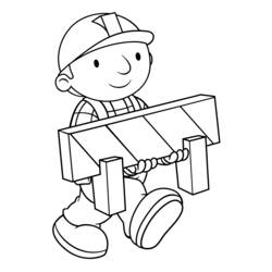 Página para colorir: Bob o construtor (desenhos animados) #33103 - Páginas para Colorir Imprimíveis Gratuitamente