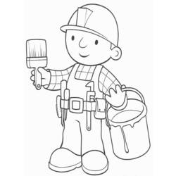 Página para colorir: Bob o construtor (desenhos animados) #33112 - Páginas para Colorir Imprimíveis Gratuitamente