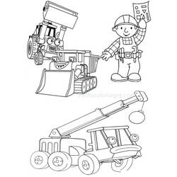 Página para colorir: Bob o construtor (desenhos animados) #33116 - Páginas para Colorir Imprimíveis Gratuitamente