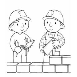Página para colorir: Bob o construtor (desenhos animados) #33128 - Páginas para Colorir Imprimíveis Gratuitamente