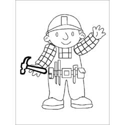 Página para colorir: Bob o construtor (desenhos animados) #33132 - Páginas para Colorir Imprimíveis Gratuitamente