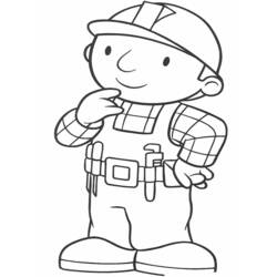 Página para colorir: Bob o construtor (desenhos animados) #33138 - Páginas para Colorir Imprimíveis Gratuitamente