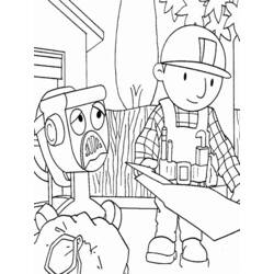 Página para colorir: Bob o construtor (desenhos animados) #33162 - Páginas para Colorir Imprimíveis Gratuitamente